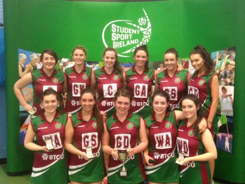 St Mary's University were crowned SSI Netball League Champions after defeating Queens University Belfast in the 2016-17 final in Ulster University Jordanstown. 