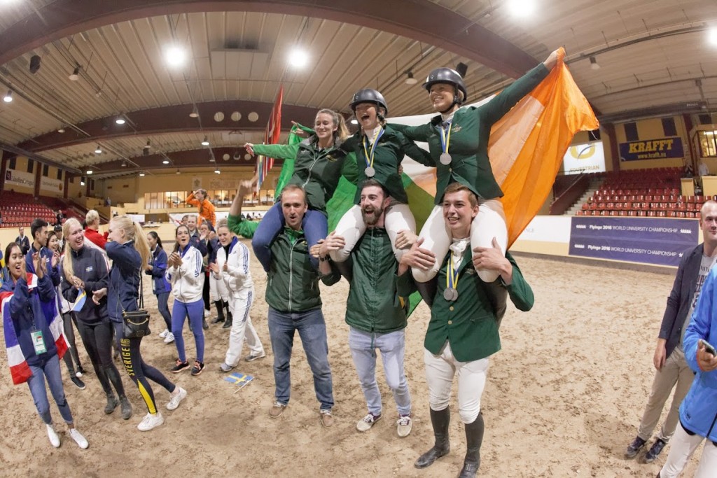 Irish Team celebrate silver successes at WUEC 2016