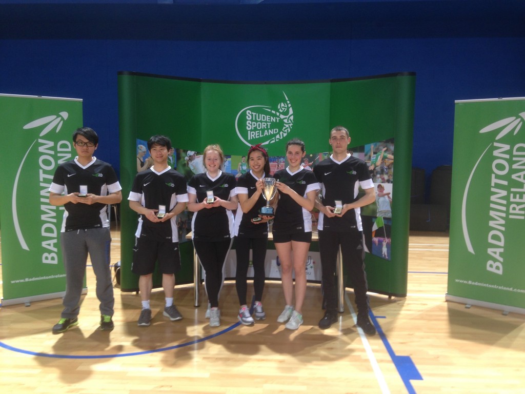 IT Blanchardstown Student Sport Ireland Badminton Champions 2016-17