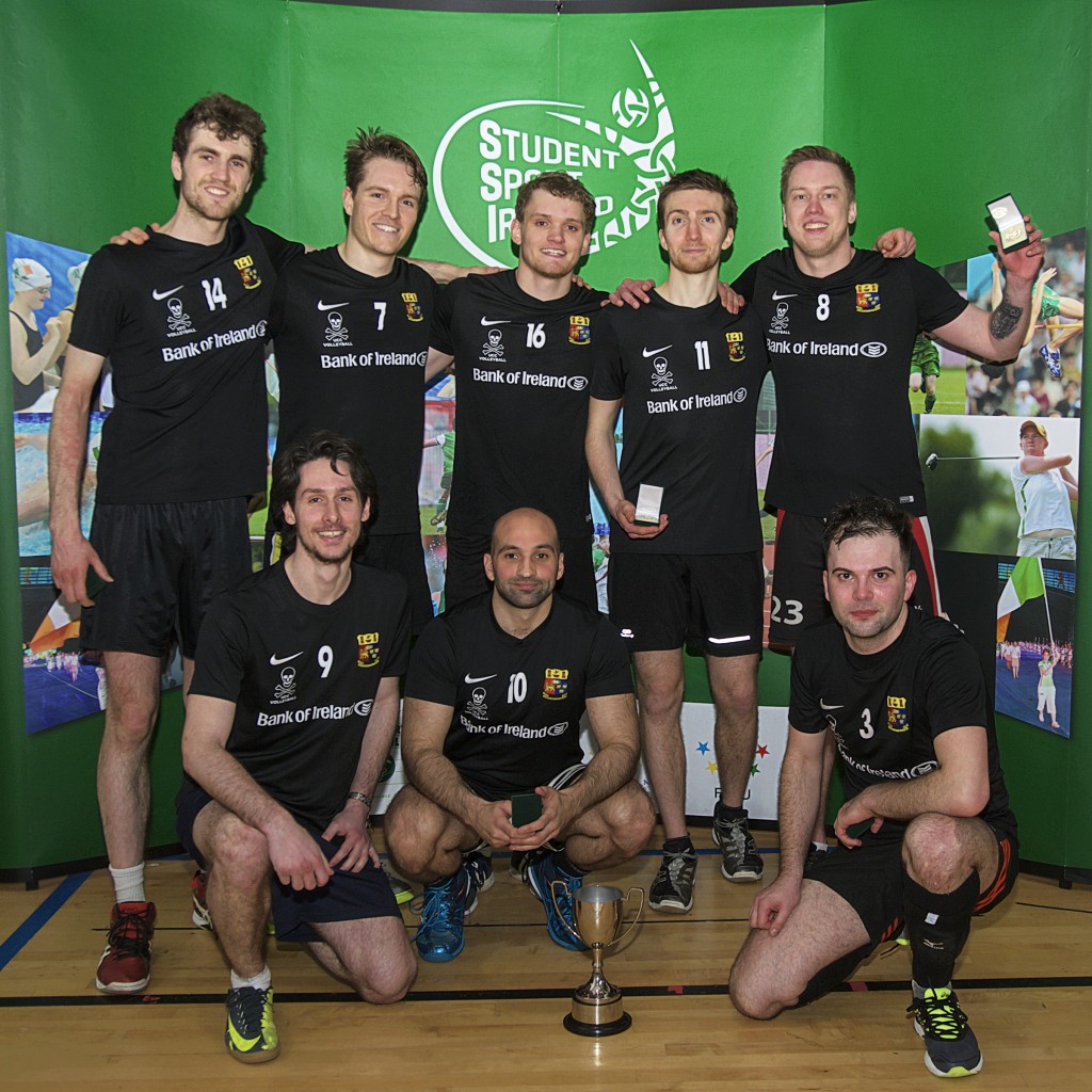 University College Cork Student Sport Ireland Men's Volleyball Champions 2017-18