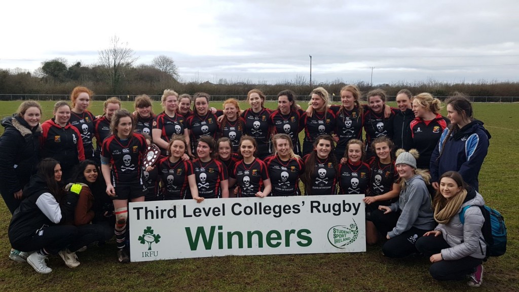 University College Cork SSI/IRFU Women's Rugby Division 1 Shield Winners 2018